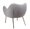 Cicero Modern Grey Accent Chair